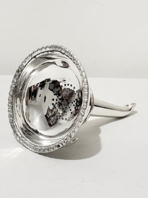 Antique Silver Plated Wine Funnel (c.1890)