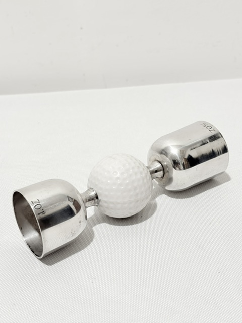 Vintage Jigger or Drinks Measure of Golfing Interest
