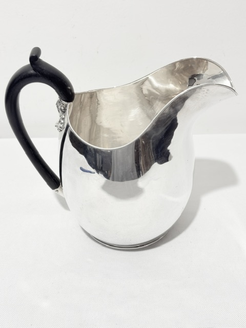 Antique Silver Plated Water Pitcher or Jug