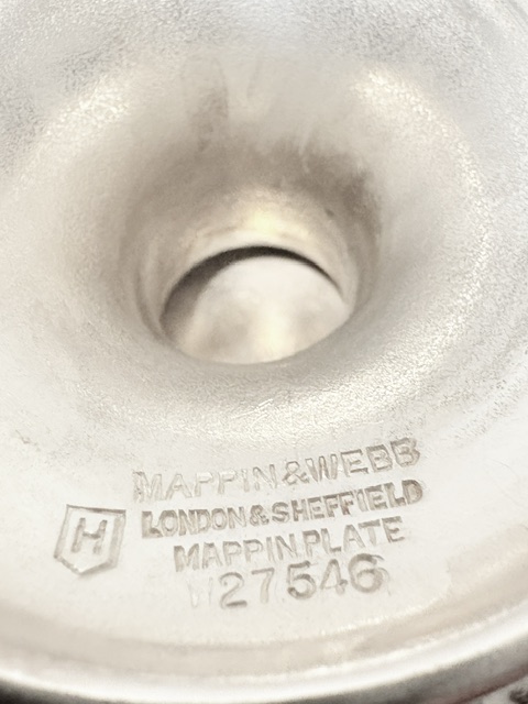 Vintage Pair of Mappin & Webb Silver Plated Bon Bon Dishes