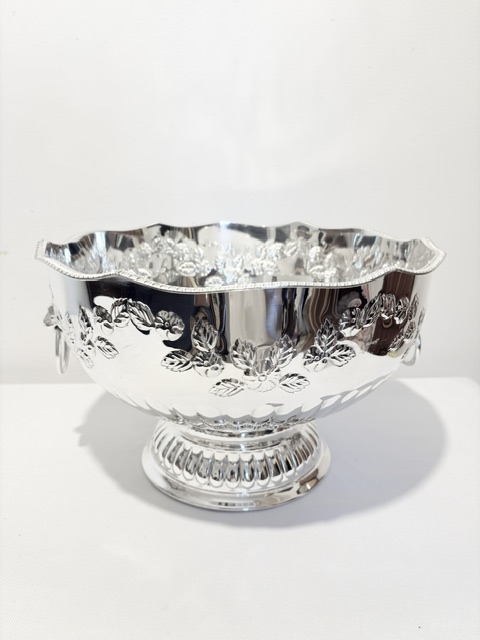 Large Vintage Silver Plated Punch Bowl (c.1940)