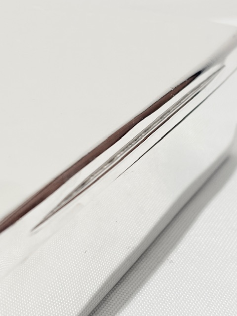 Large Antique Silver Plated Sandwich Box