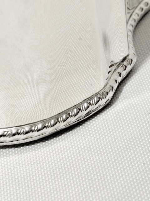 Novelty Vintage Silver Plated Tea Caddy in the Form of a Knife Box Novelty Vintage Silver Plated Tea Caddy in the Form of a Knife Box