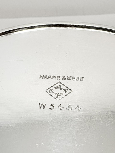 Smart Antique Silver Plated Tea Caddy by Mappin & Webb