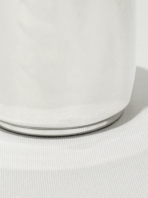 Very Simple in Design Antique Silver Plated Tea Caddy Very Simple in Design Antique Silver Plated Tea Caddy