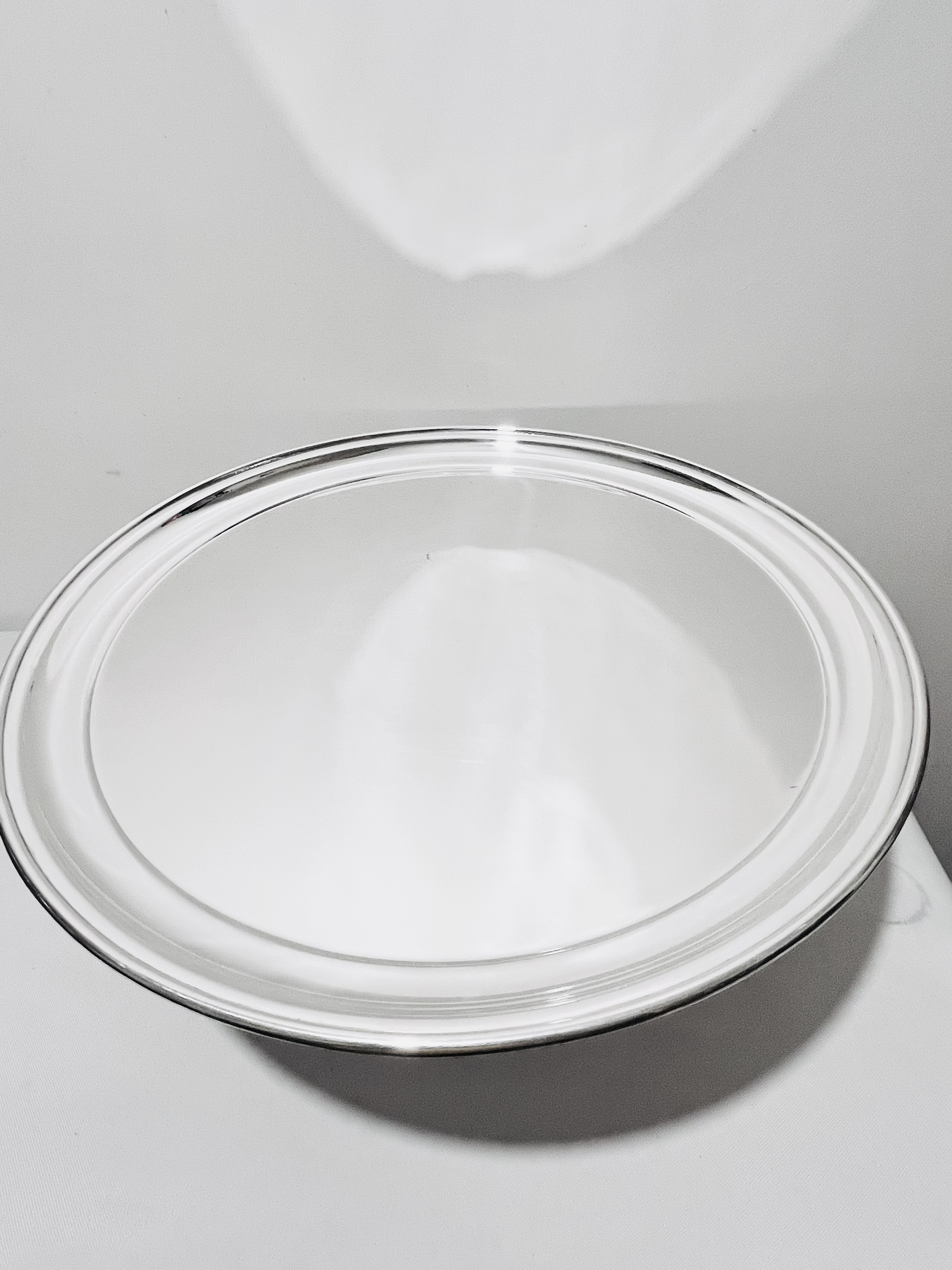 Large Silver Plated Mappin & Webb Cake Stand Comport Large Silver Plated Mappin & Webb Cake Stand Comport