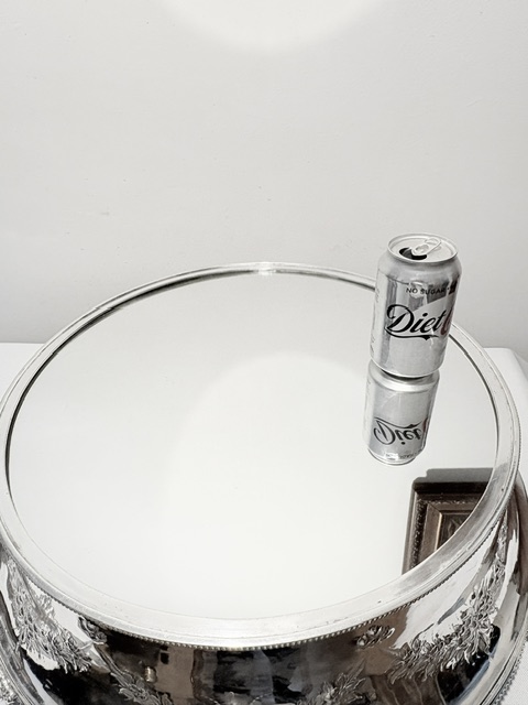 Handsome Antique Silver Plated Table Centrepiece Plateau or Cake Stand