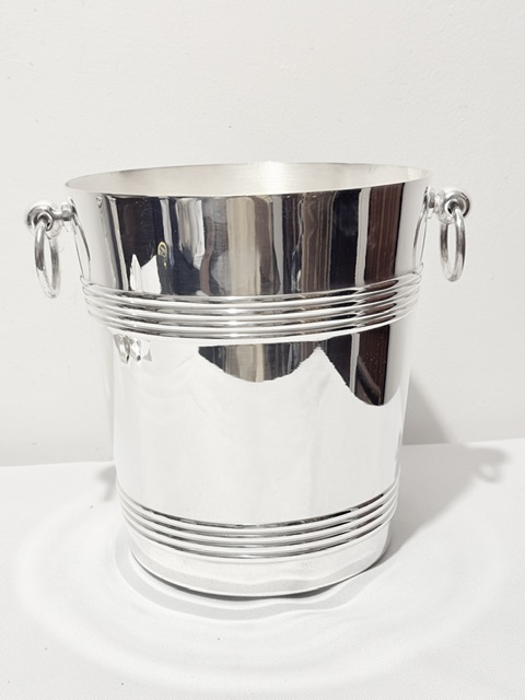 Antique Christofle Silver Plated Champagne Bucket or Wine Cooler