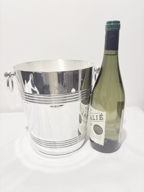 Antique Christofle Silver Plated Champagne Bucket or Wine Cooler