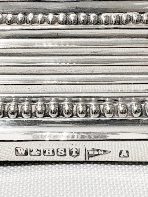 Traditional Pair of Antique Silver Plated Corinthian Column Candlesticks