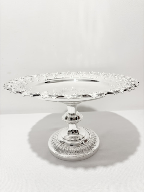 Handsome Antique Silver Plated Comport