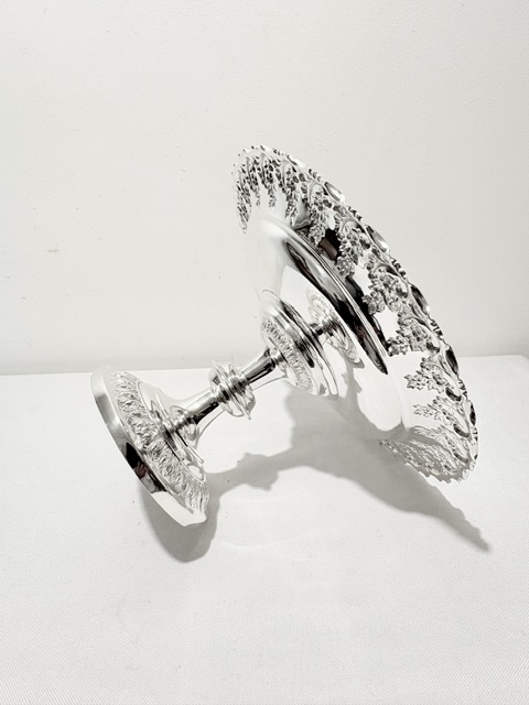 Handsome Antique Silver Plated Comport