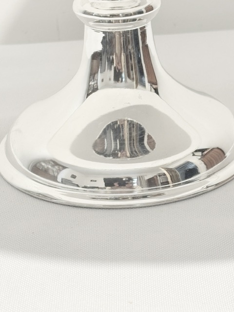 Large Silver Plated Cake Stand Comport