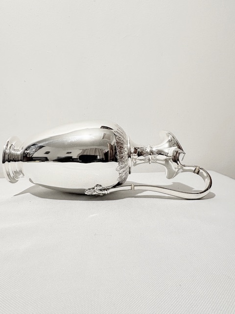 Antique Silver Plated Claret Jug by Martin Hall & Company