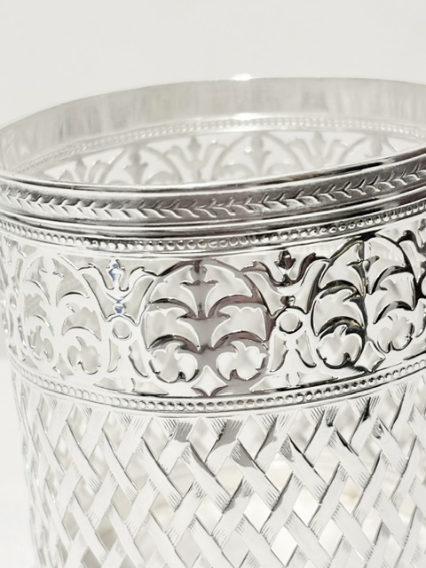 Antique Silver Plated Wine Bottle Coaster with a Boar Crest or Armorial Antique Silver Plated Wine Bottle Coaster with a Boar Crest or Armorial