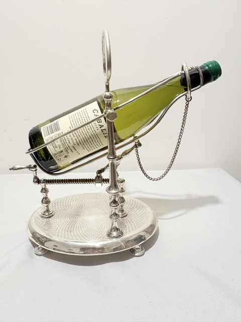 Antique WMF Silver Plated Wine or Port Cradle