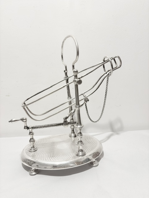 Antique WMF Silver Plated Wine or Port Cradle