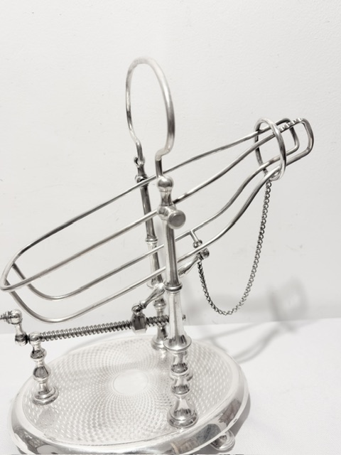 Antique WMF Silver Plated Wine or Port Cradle