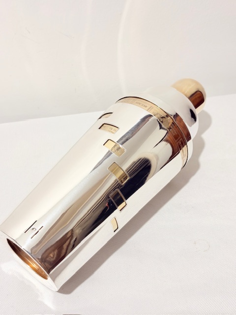 Art Deco Napier Dial a Drink Recipe Cocktail Shaker
