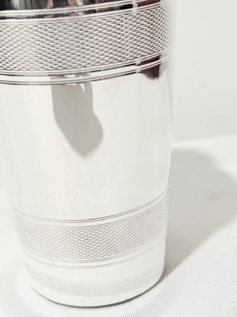 P H Vogel Antique Silver Plated Cocktail Shaker P H Vogel Antique Silver Plated Cocktail Shaker