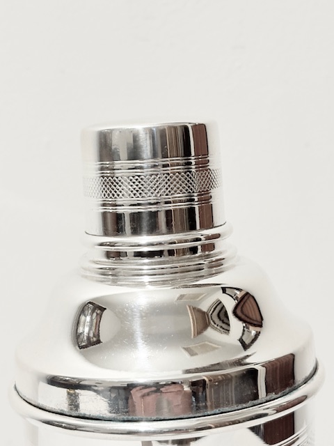 P H Vogel Antique Silver Plated Cocktail Shaker P H Vogel Antique Silver Plated Cocktail Shaker