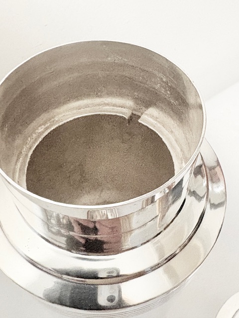 Keith Murray Designed for Mappin & Webb Silver Plated Cocktail Shaker