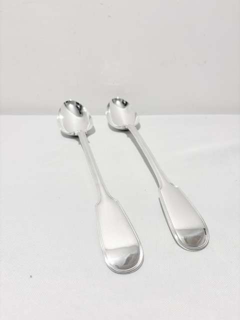 Antique Pair of Basting Gravy or Serving Spoons