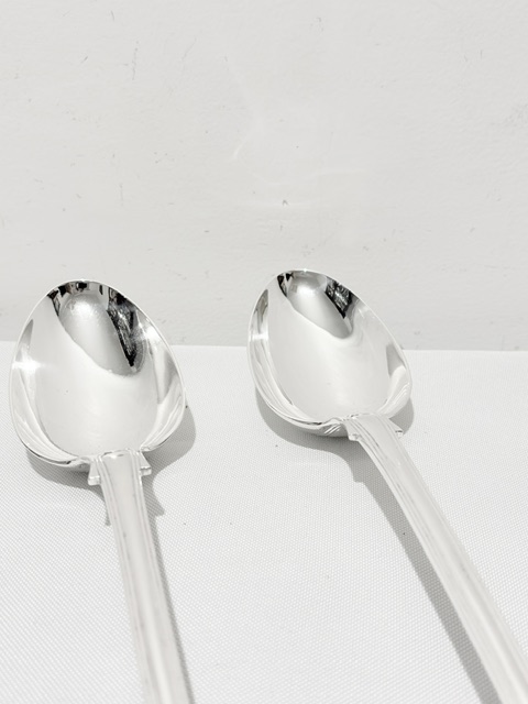 Antique Pair of Basting Gravy or Serving Spoons