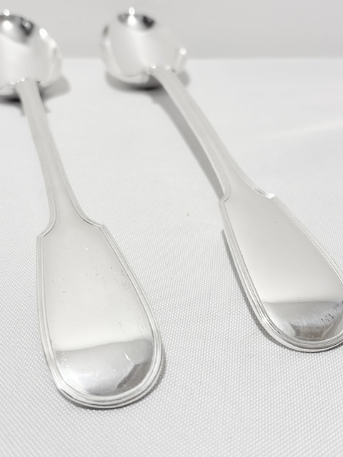 Antique Pair of Basting Gravy or Serving Spoons