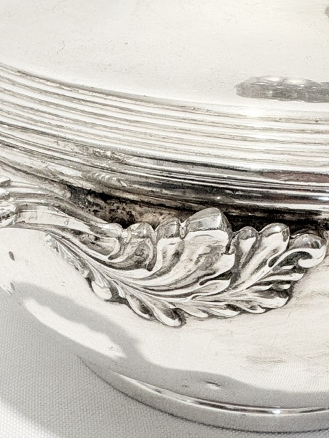 Charming Antique Silver Plated Serving Tureen Charming Antique Silver Plated Serving Tureen