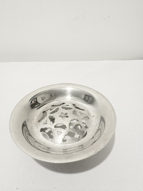 Vintage Silver Plated Butter Press