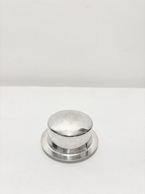 Vintage Silver Plated Butter Press