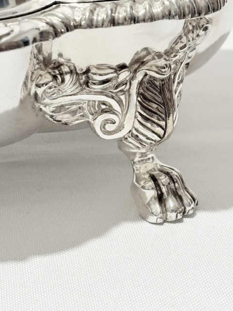 Antique Silver Plated Entree Dish by Thomas Bradbury & Sons of Sheffield Antique Silver Plated Entree Dish by Thomas Bradbury & Sons of Sheffield