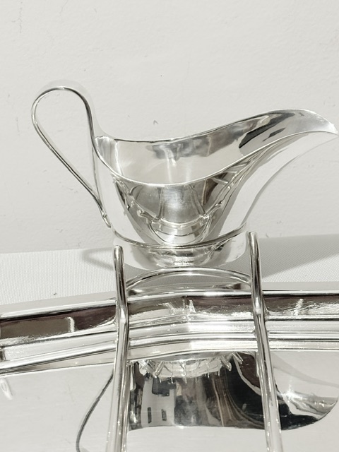 Antique Silver Plated Asparagus Server by Asprey & Company