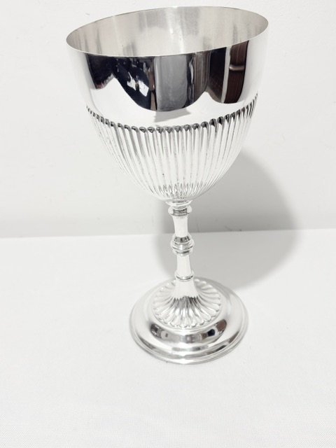 Antique Queen Anne Style Silver Plated Goblet