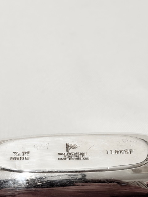 Antique Silver Plated and Leather Hip Flask and Removable Cup