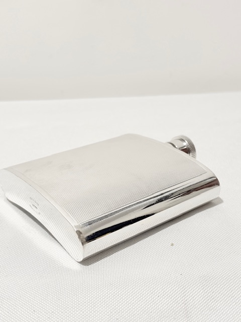 Smart vintage Square in Shape Silver Plated Hip Flask