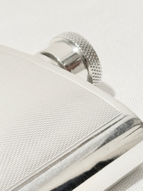 Smart vintage Square in Shape Silver Plated Hip Flask