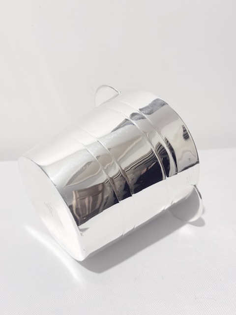 Art Deco in Design Silver Plated Ice Pail or Bucket