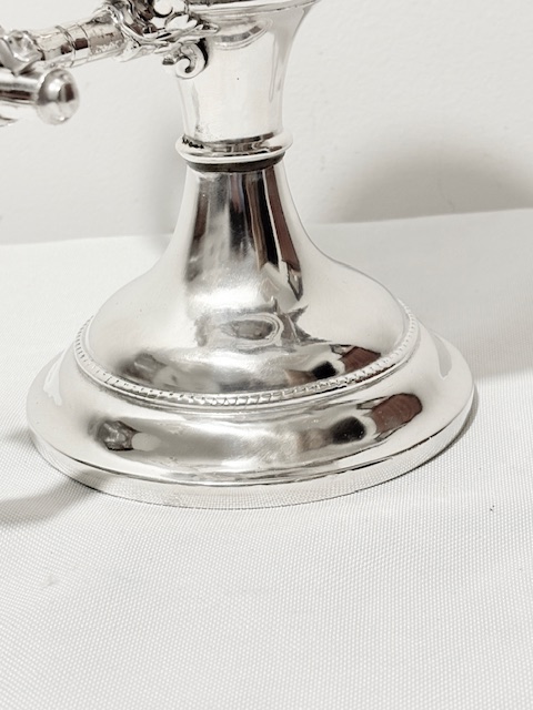 Small Size Antique Silver Plated Samovar or Tea Urn Small Size Antique Silver Plated Samovar or Tea Urn