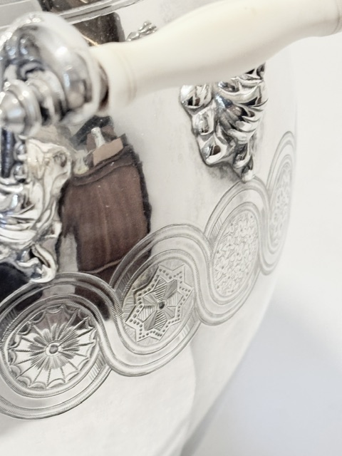 Handsome Antique Silver Plated Samovar or Tea Urn