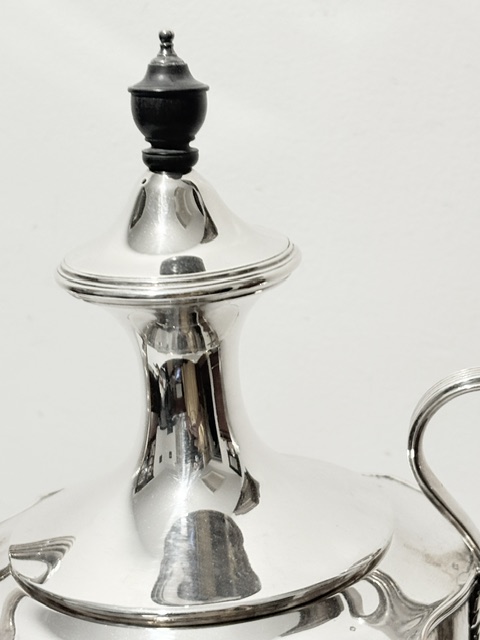 Antique Old Sheffield Plate Samovar of Small Size with Ebonised Finial Antique Old Sheffield Plate Samovar of Small Size with Ebonised Finial