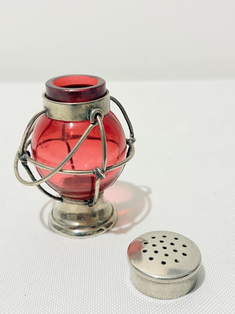 Novelty WMF Antique Silver Plated Pepper Shaker