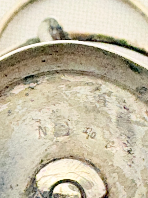 Novelty WMF Antique Silver Plated Pepper Shaker