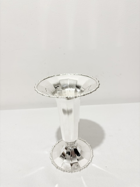 Charming Antique Silver Plated Vase