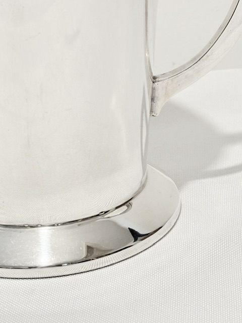 Vintage Silver Plated Art Deco Design Water Jug or Pitcher Vintage Silver Plated Art Deco Design Water Jug or Pitcher