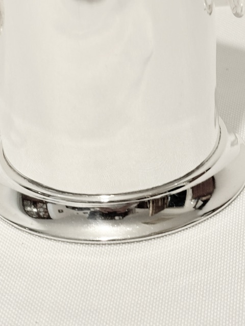 Vintage Silver Plated Pen, Make Up Brushes or Bottle Holder