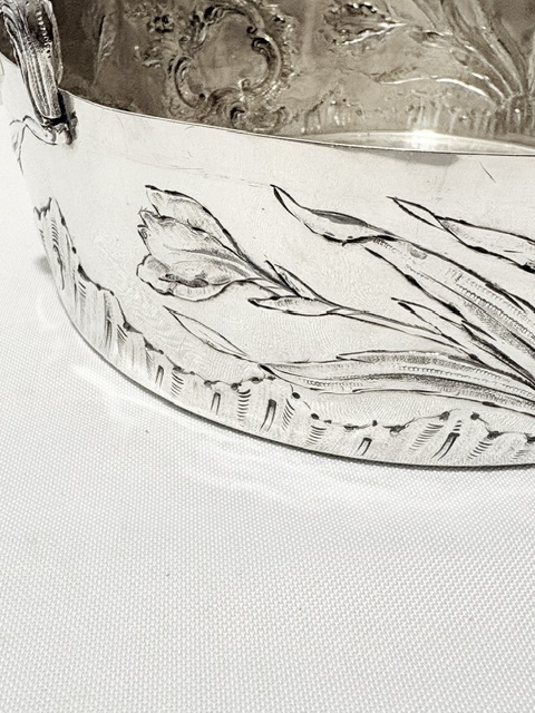 Art Nouveau Silver Plated Bowl by Wiskemann
