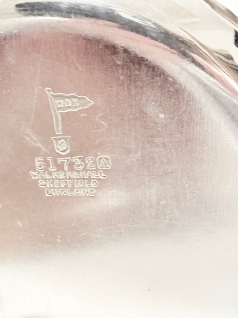 Novelty Antique Silver Plated Nut Dish