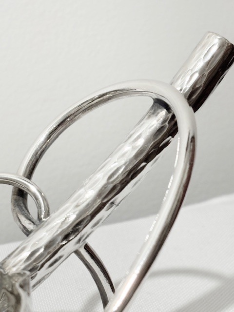 Antique Silver Plated Nut Dish by Hukin & Heath